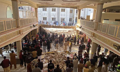 پشاور، پولیس لائنز کی مسجد میں دھماکہ،28افراد شہید